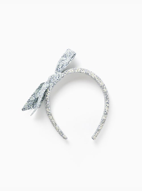Diadema acolchada con motivo floral y lazo You&Me - Kiabi