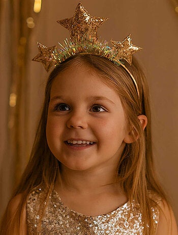 Diadema brillante twinkle star para niñas - Great Pretenders