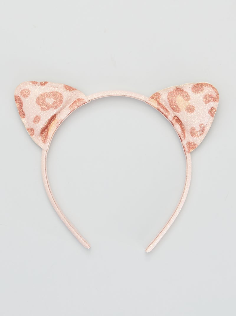 Diadema 'cabeza de gato' leopardo - Kiabi