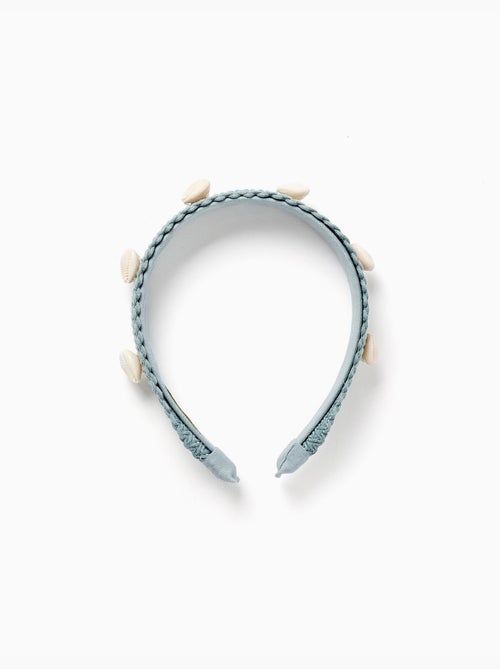 Diadema con aplicación de conchas cauri - Kiabi
