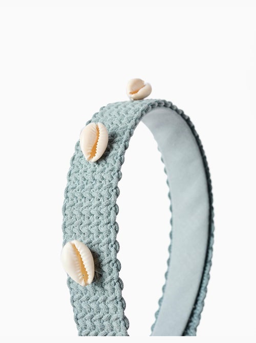 Diadema con aplicación de conchas cauri - Kiabi