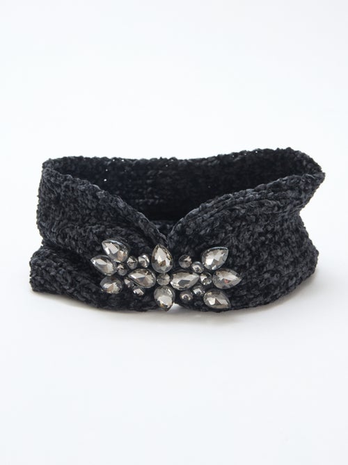 Diadema con joya lisa 24x13 cm - Kiabi