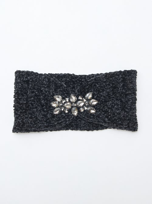 Diadema con joya lisa 24x13 cm - Kiabi