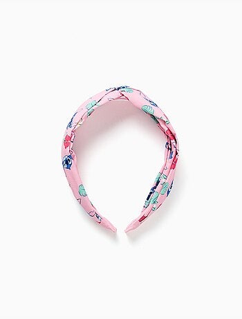 Diadema con motivo Stitch y flores