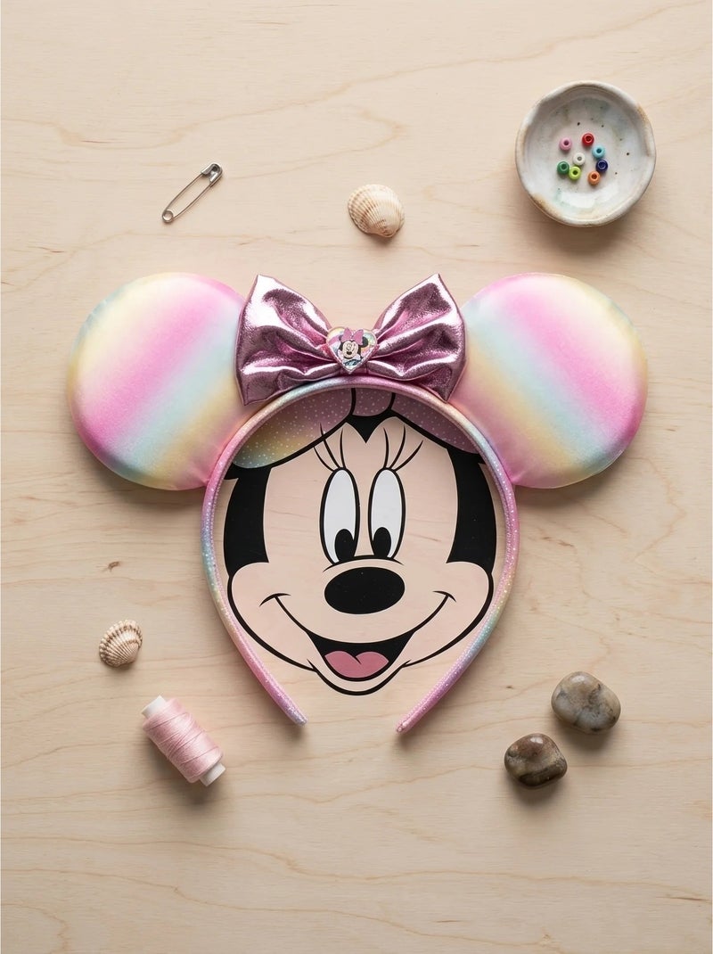 Diadema con orejas minnie mouse disney Rosa - Kiabi