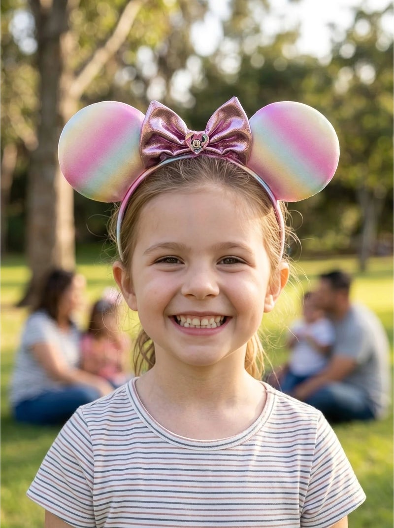 Diadema con orejas minnie mouse disney Rosa - Kiabi