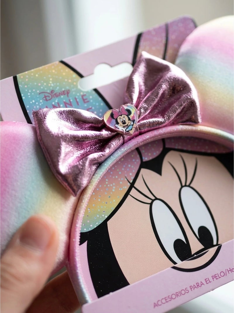 Diadema con orejas minnie mouse disney Rosa - Kiabi