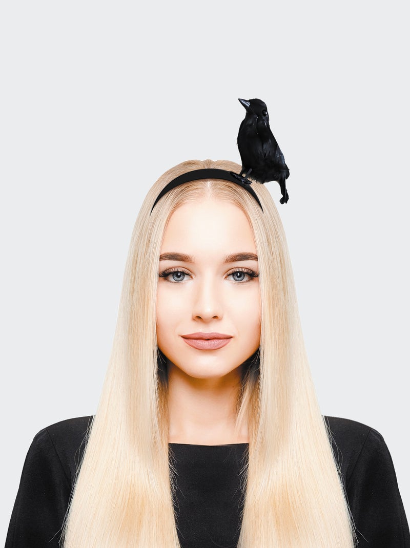 Diadema cuervo NEGRO - Kiabi