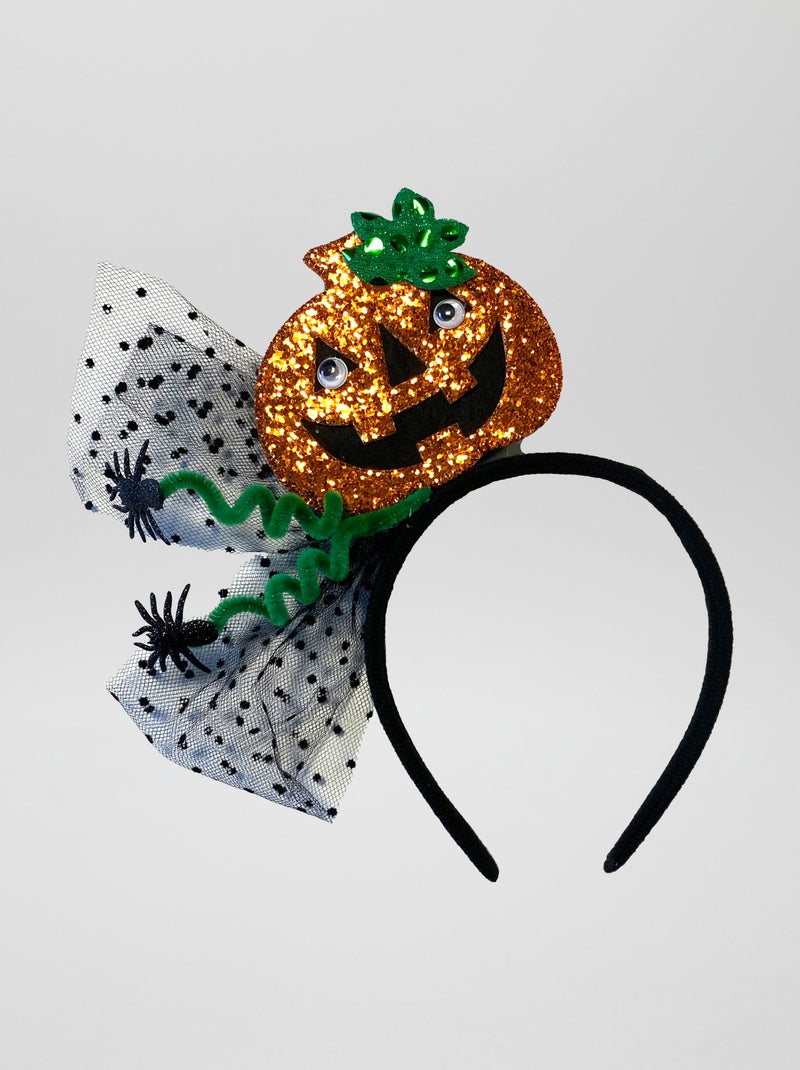 Diadema de calabaza Halloween NARANJA - Kiabi