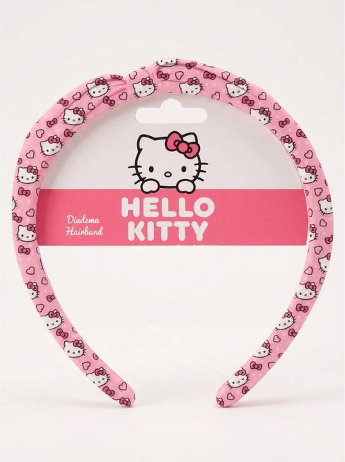 Diadema de tela suave Hello Kitty Sanrio - Kiabi Diadema de tela suave Hello Kitty Sanrio - Kiabi