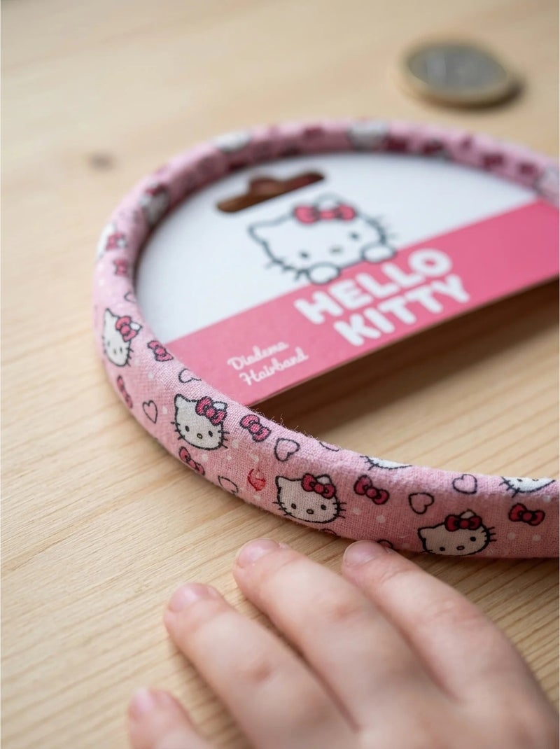 Diadema de tela suave Hello Kitty Sanrio Rosa - Kiabi