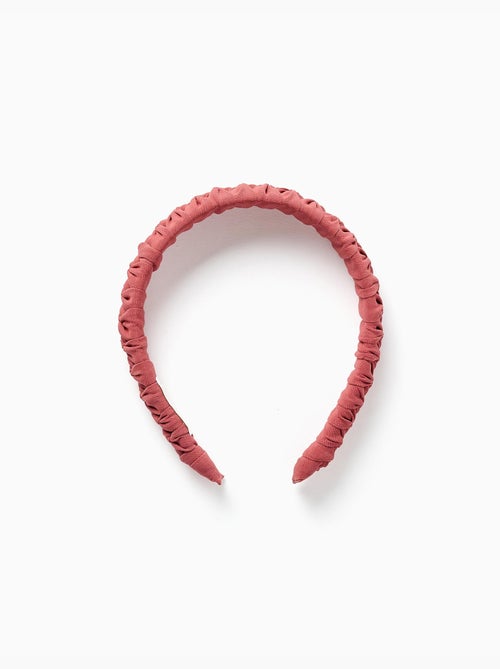 Diadema de tela trenzada - Kiabi