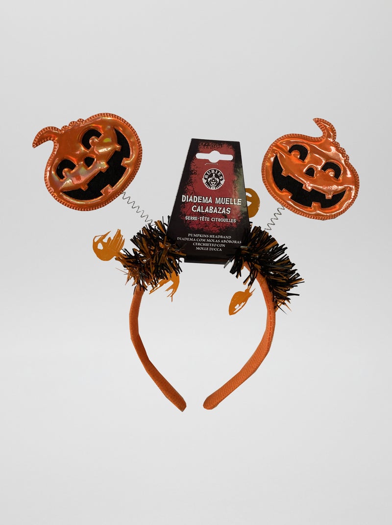 Diadema forma calabaza NARANJA - Kiabi