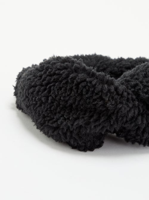 Diadema para el pelo efecto borreguito - Kiabi