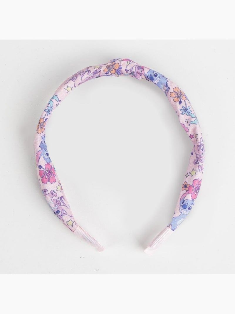Diadema para el pelo infantil Stitch: orejas y lazo para niña Multicolor - Kiabi