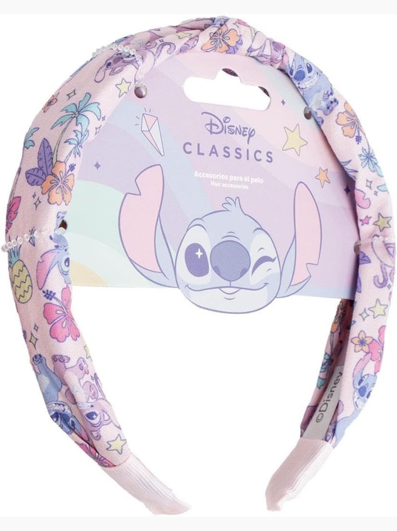 Diadema para el pelo infantil Stitch: orejas y lazo para niña Multicolor - Kiabi