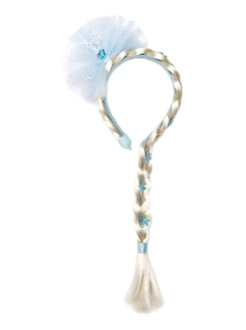 Diadema reina de las nieves con trenza accesorio disfraz niños | Great Pretenders - Kiabi