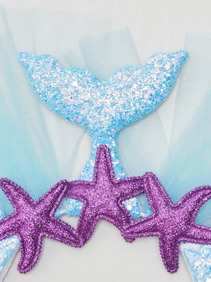 Diadema sirena AZUL - Kiabi