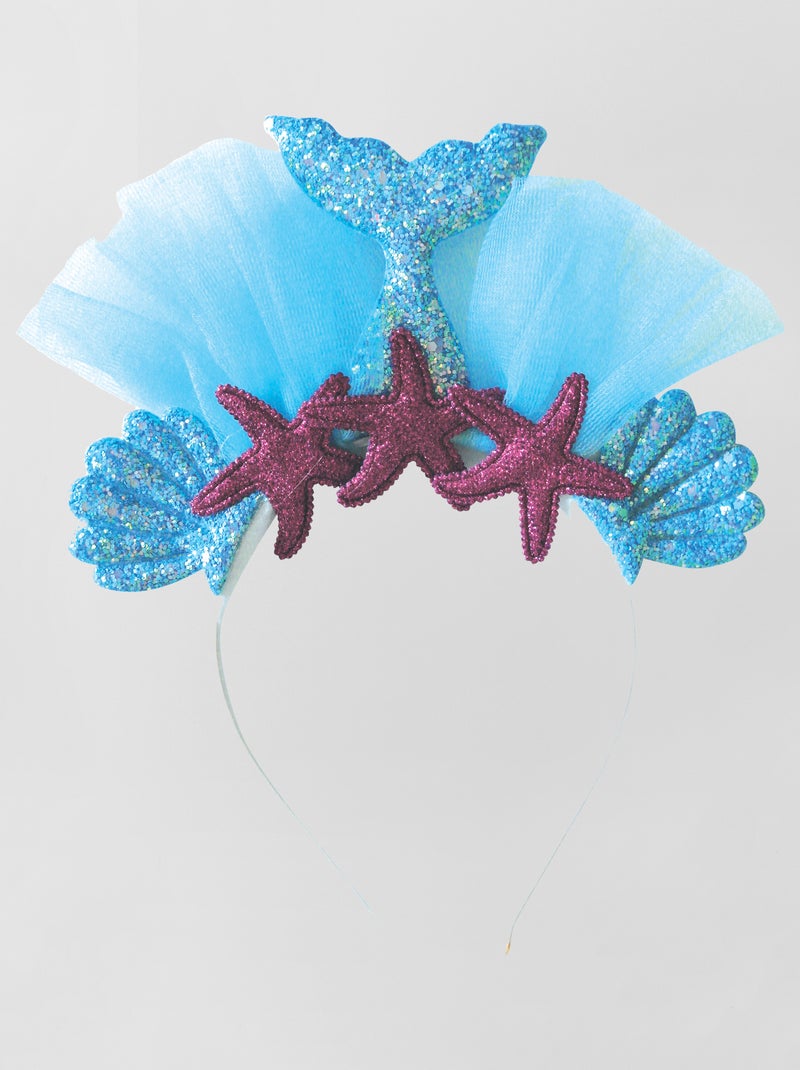 Diadema 'sirena' azul - Kiabi