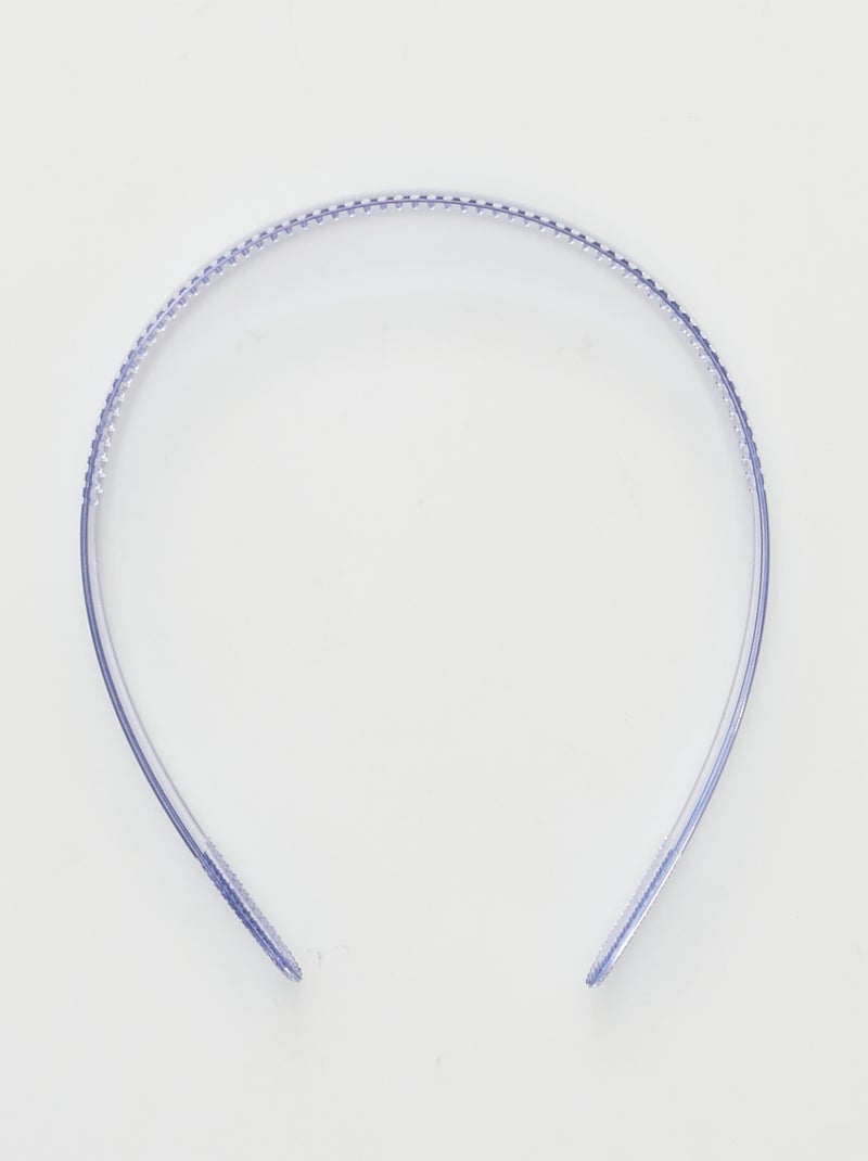 Diadema transparente PURPURA - Kiabi