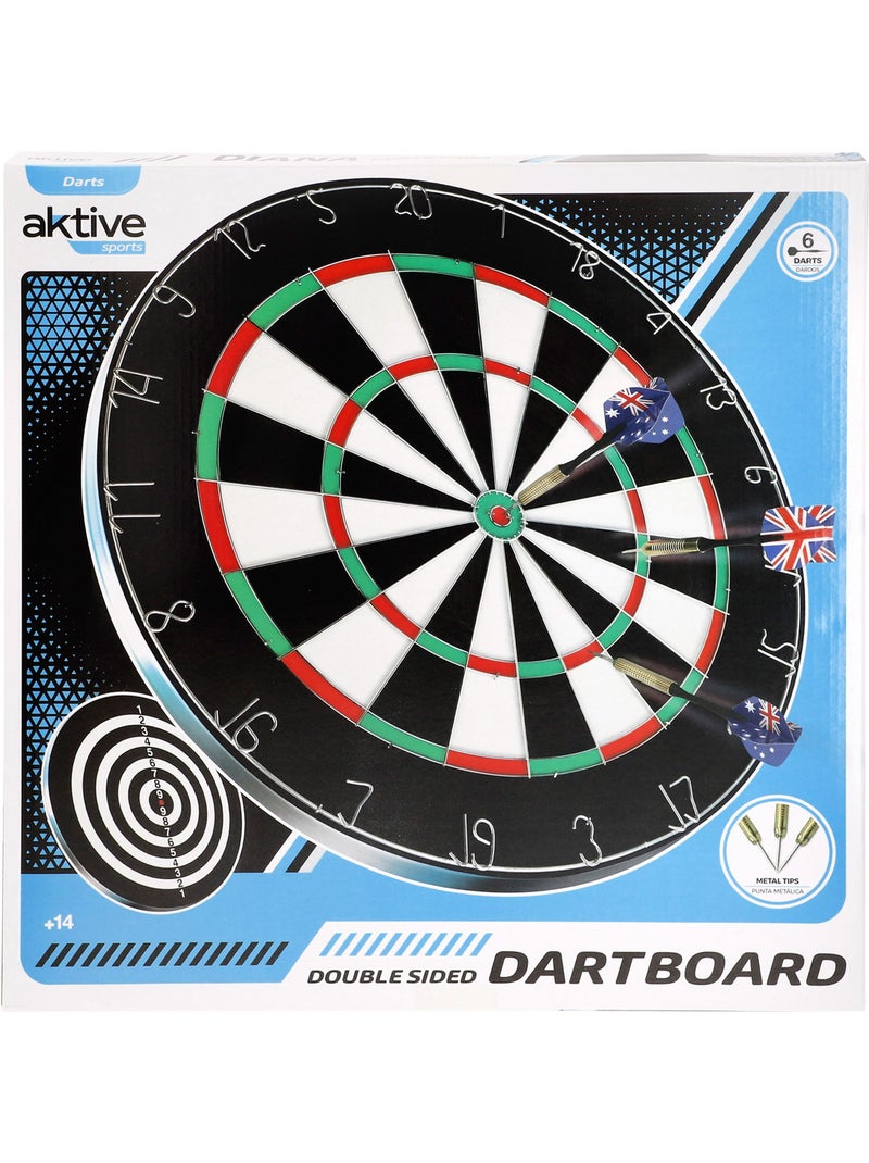 Diana 45 cm de diámentro con dardos aktive sport N/D - Kiabi