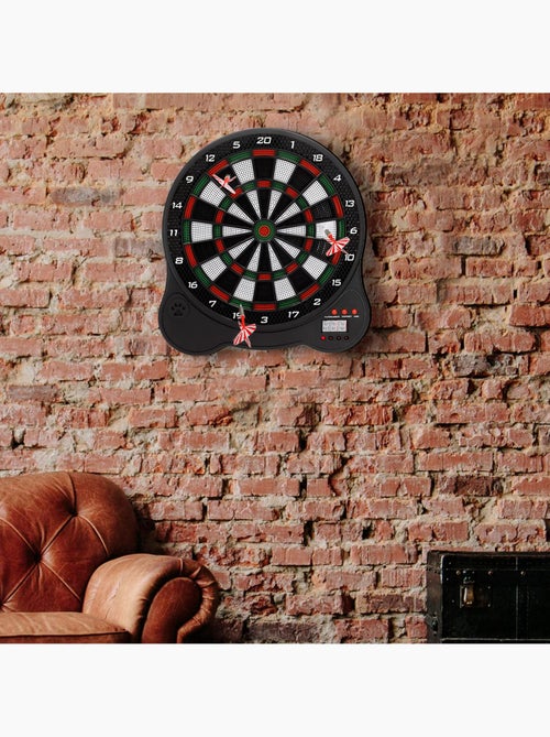 Diana electrónica con pantalla, 29 juegos y 3 dardos flexibles aktive - Kiabi Diana electrónica con pantalla, 29 juegos y 3 dardos flexibles aktive - Kiabi