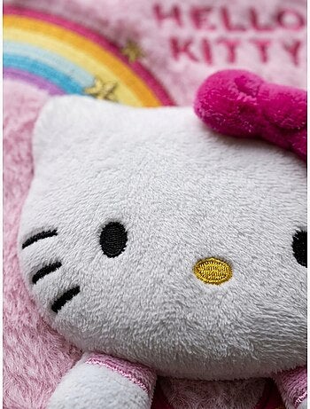 Diario íntimo peluche 3d a5 con candado hello kitty sanrio