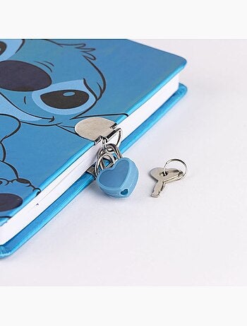 Diario íntimo Stitch con candado - Formato A4