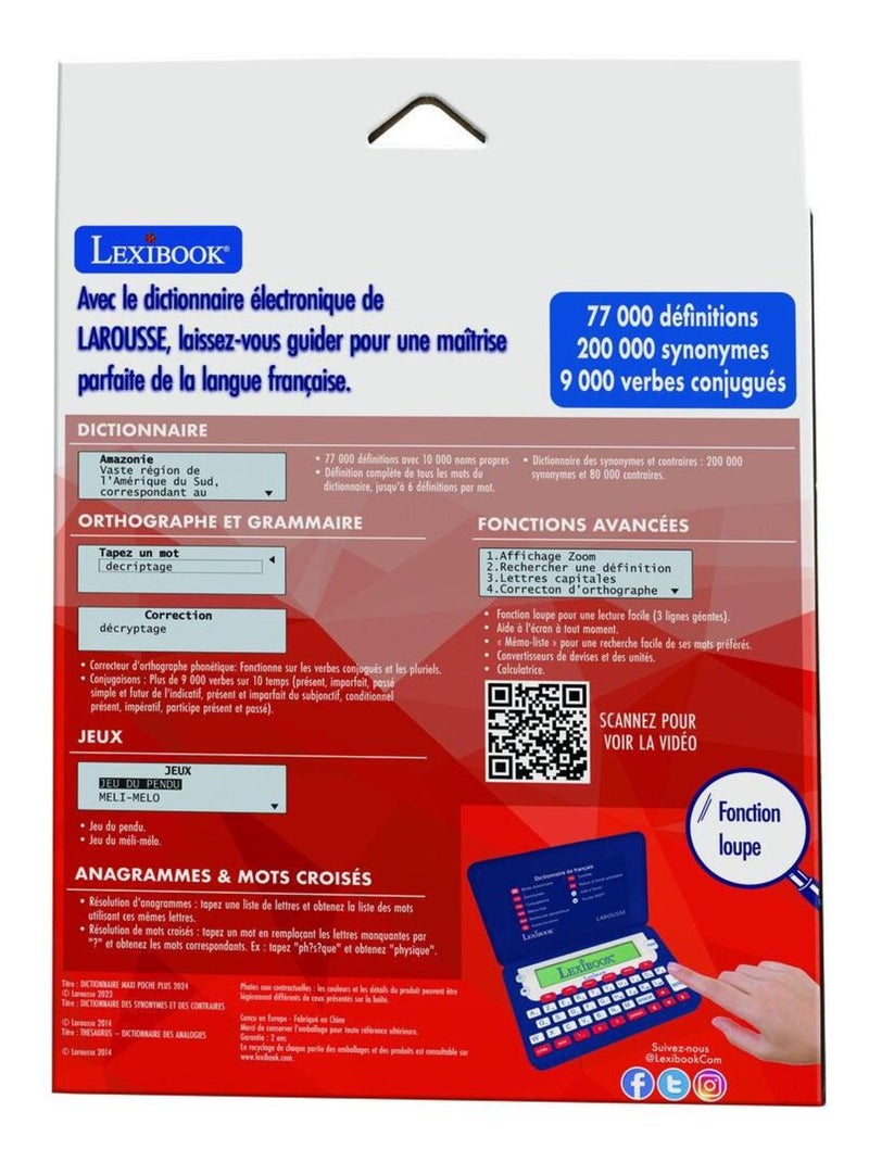 Diccionario electrónico de bolsillo Larousse Azul - Kiabi