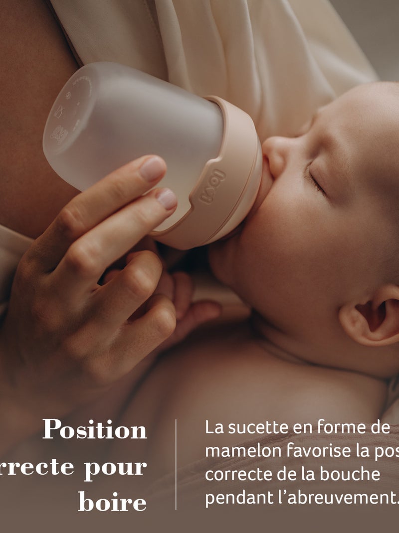 Difrax lovi biberón mammafeel - 150 ml | Difrax Beige - Kiabi