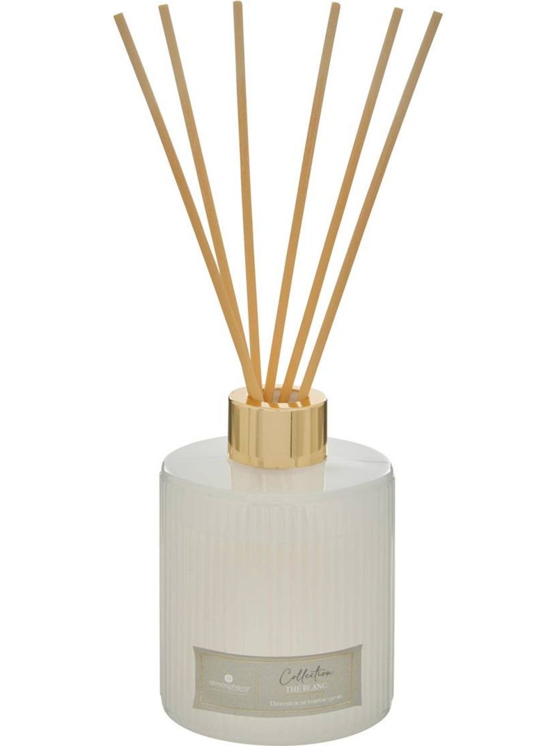 Difusor de perfume albie 150ml vaso de té Blanco - Kiabi