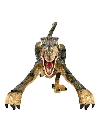 Dinosaurio Velociraptor RC teledirigido con efectos de sonido realistas