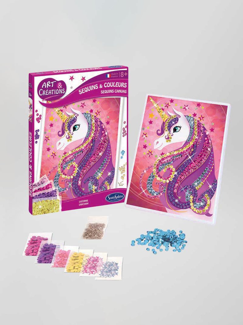Diseños 'unicornio' creativo con lentejuelas multicolor - Kiabi