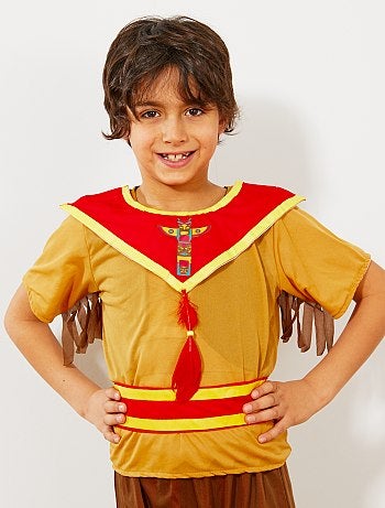 Niños - Disfraz 3 en 1 de pirata, indio y cowboy - Kiabi