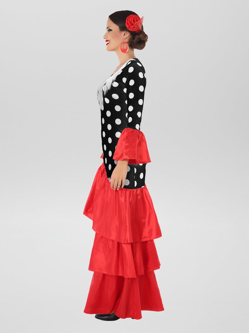 Disfraz 'bailaora de flamenco' ROJO - Kiabi