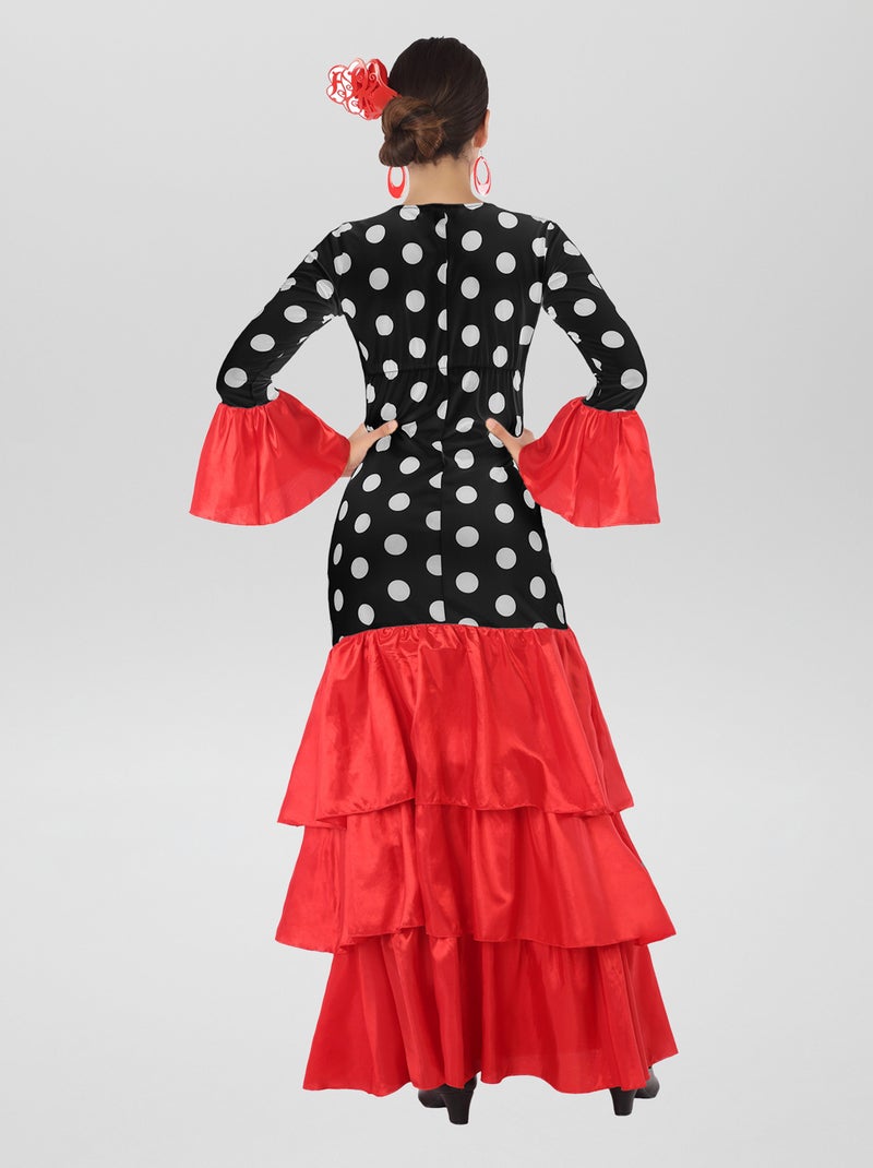 Disfraz 'bailaora de flamenco' ROJO - Kiabi