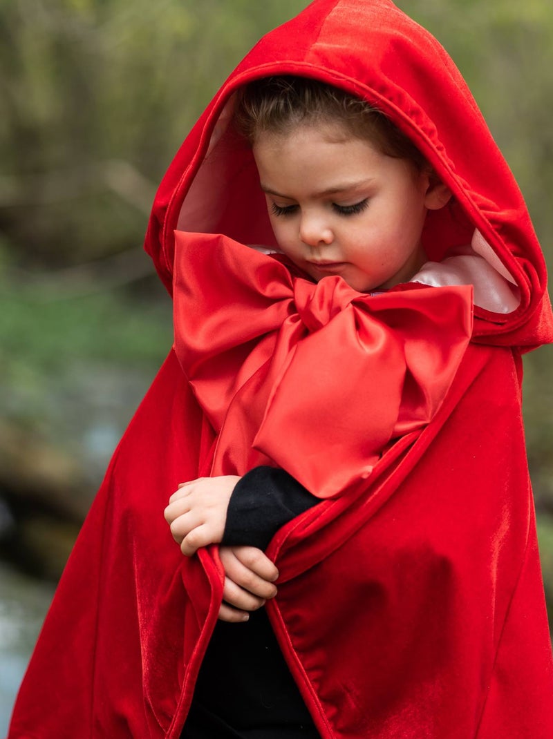 Disfraz capa de caperucita roja para niños | Great Pretenders Rojo - Kiabi