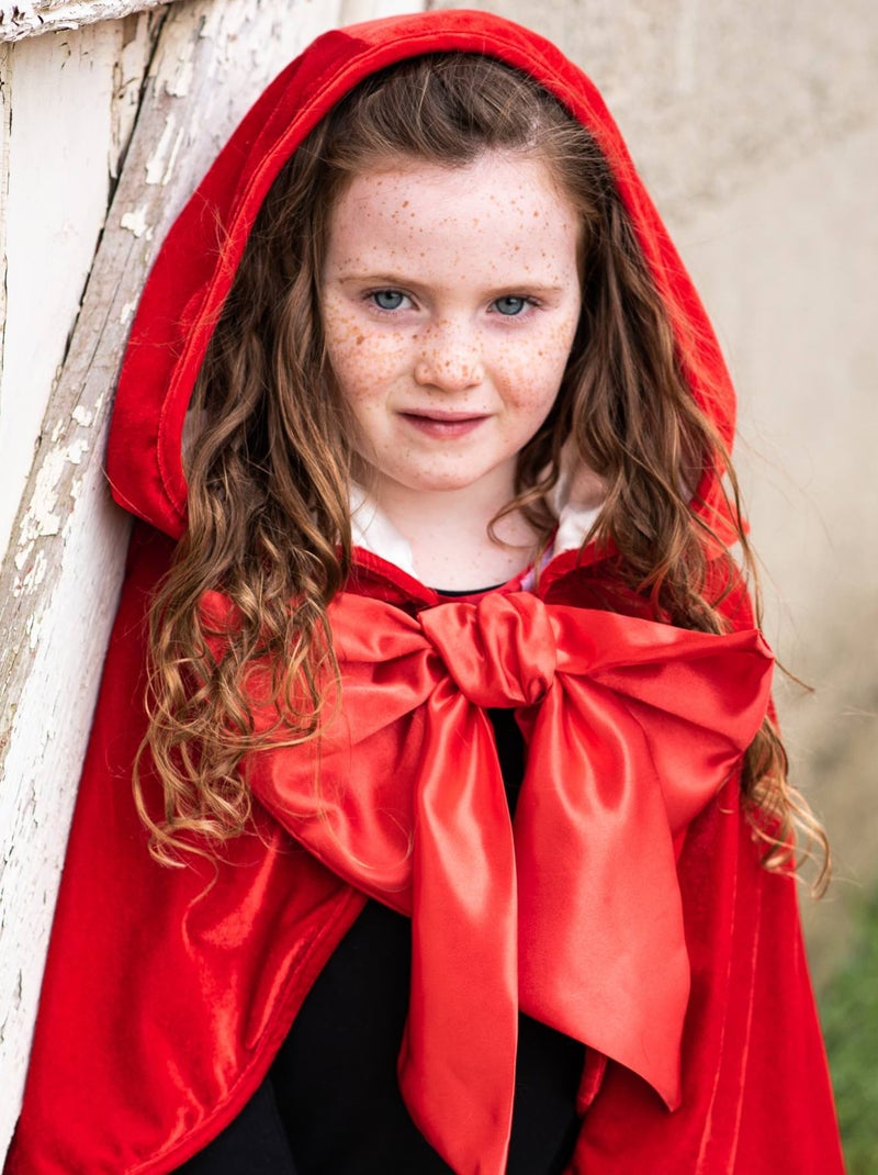 Disfraz capa de caperucita roja para niños | Great Pretenders Rojo - Kiabi