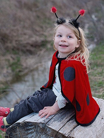 Disfraz capa de mariquita bebé - Great Pretenders