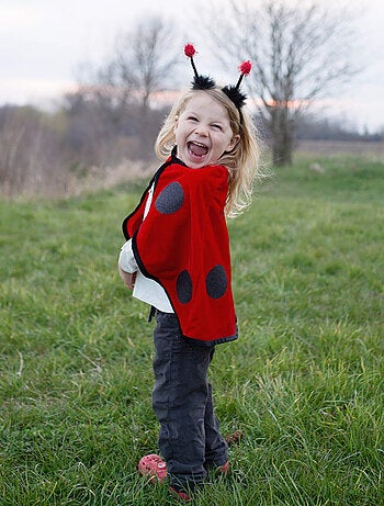 Disfraz capa de mariquita bebé - Great Pretenders