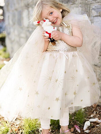 Disfraz capa estrellada de princesa para niños | Great Pretenders