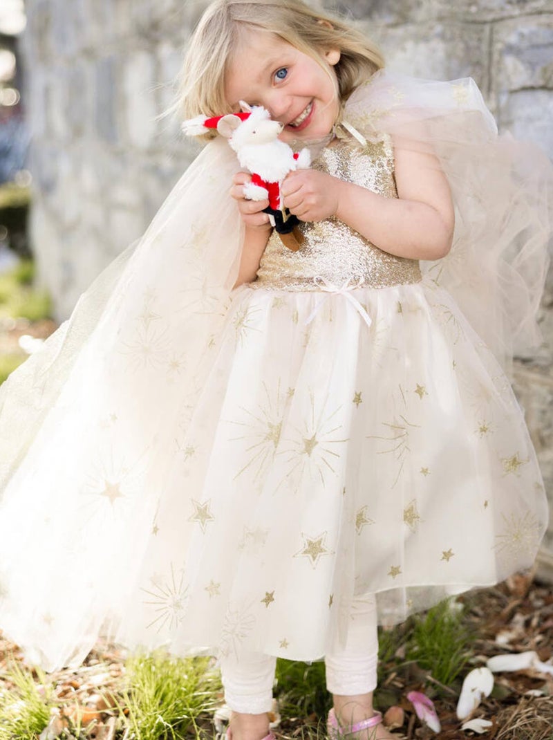 Disfraz capa estrellada de princesa para niños | Great Pretenders Crudo - Kiabi