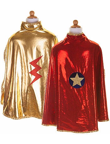 Disfraz capa reversible de superhéroe para niños | Great Pretenders