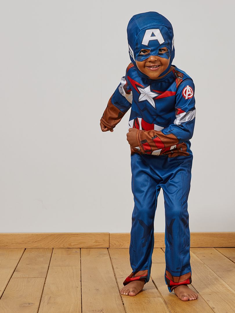 Disfraz 'Capitán América' azul/rojo - Kiabi