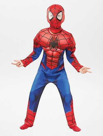Disfraz con mono + pasamontañas 'Spider-Man'