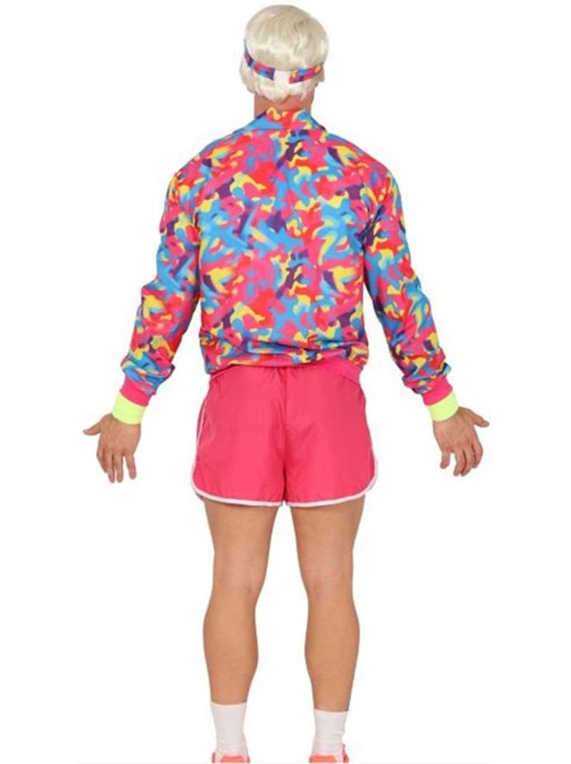 Disfraz de Aeróbic de los Años 80 Multicolor - Kiabi