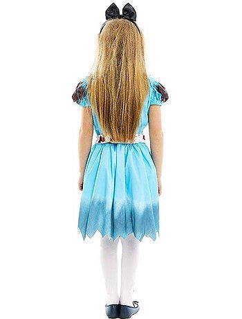 Disfraz de Alicia Zombie vestido clásico