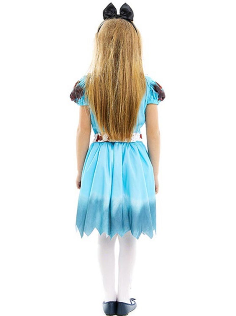Disfraz de Alicia Zombie vestido clásico Multicolor - Kiabi
