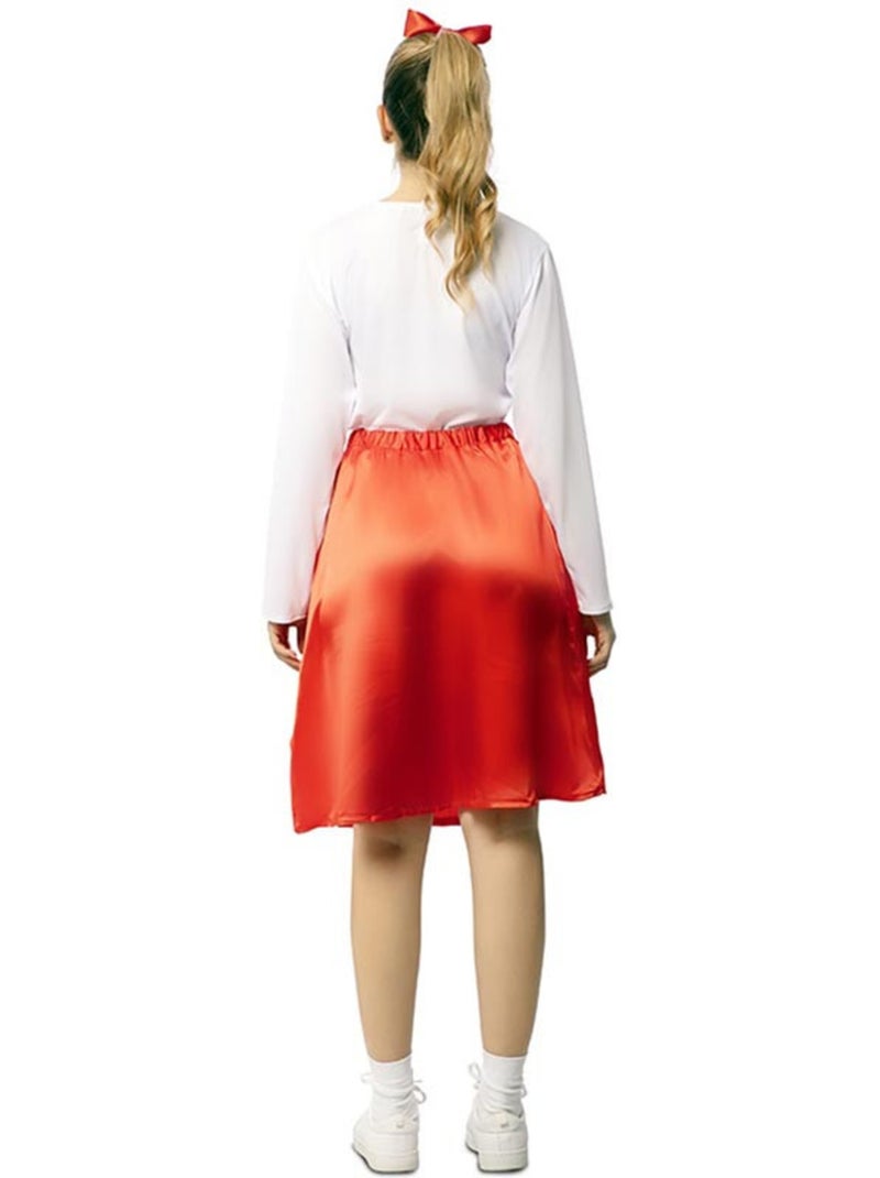 Disfraz de animadora años 50 para mujer Multicolor - Kiabi