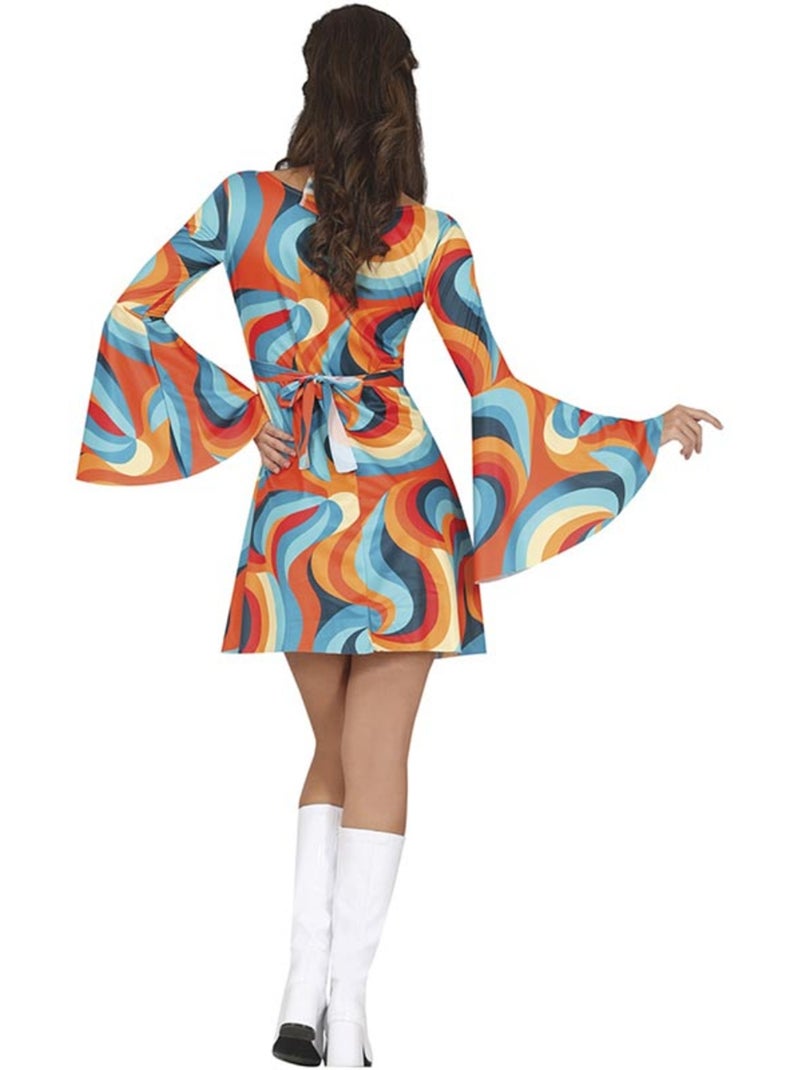 Disfraz de Años 70 curvas Multicolor - Kiabi